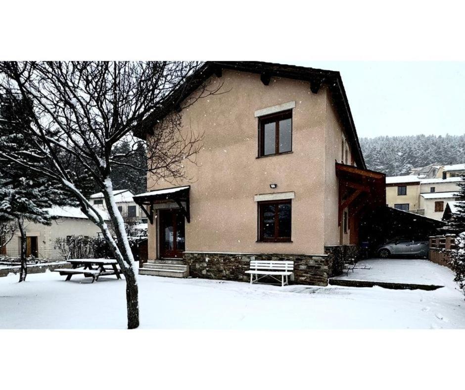 La Granja - Maison avec cheminée, jardin, baby-foot Formiguères Exterior foto